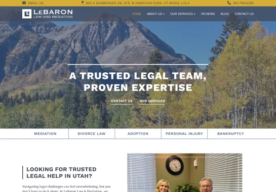 LeBaron Law & Mediation screenshot